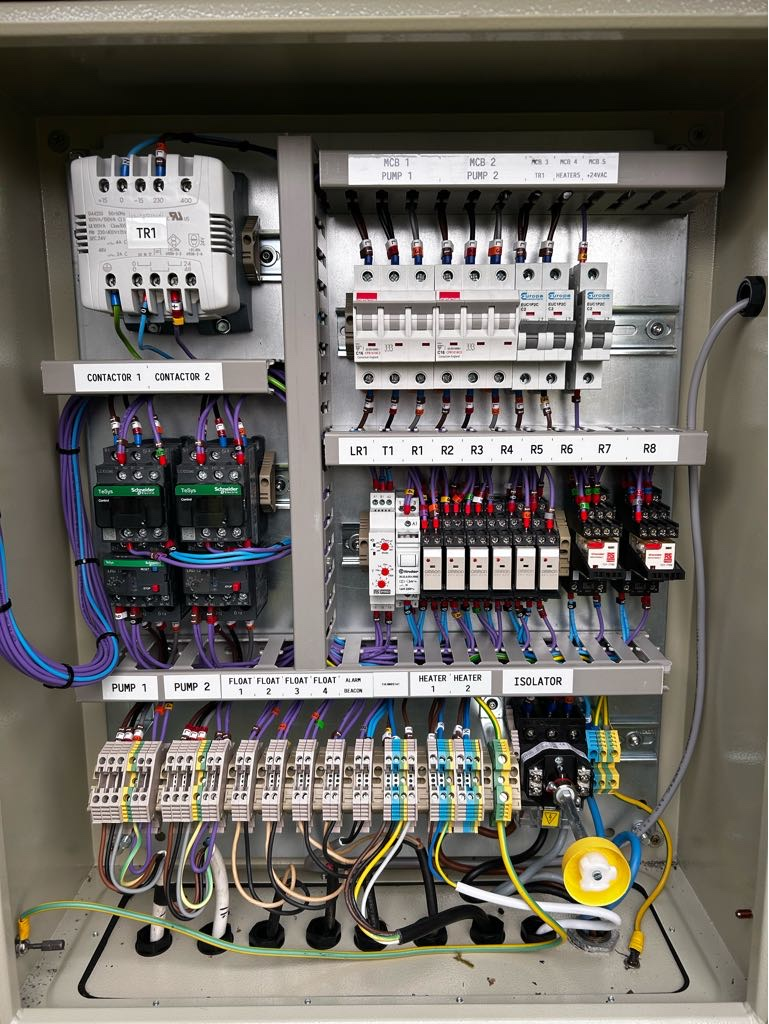 Electrical Control Panel with GW Pumps